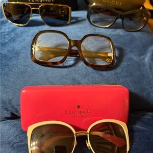 Versace Black Sunglasses